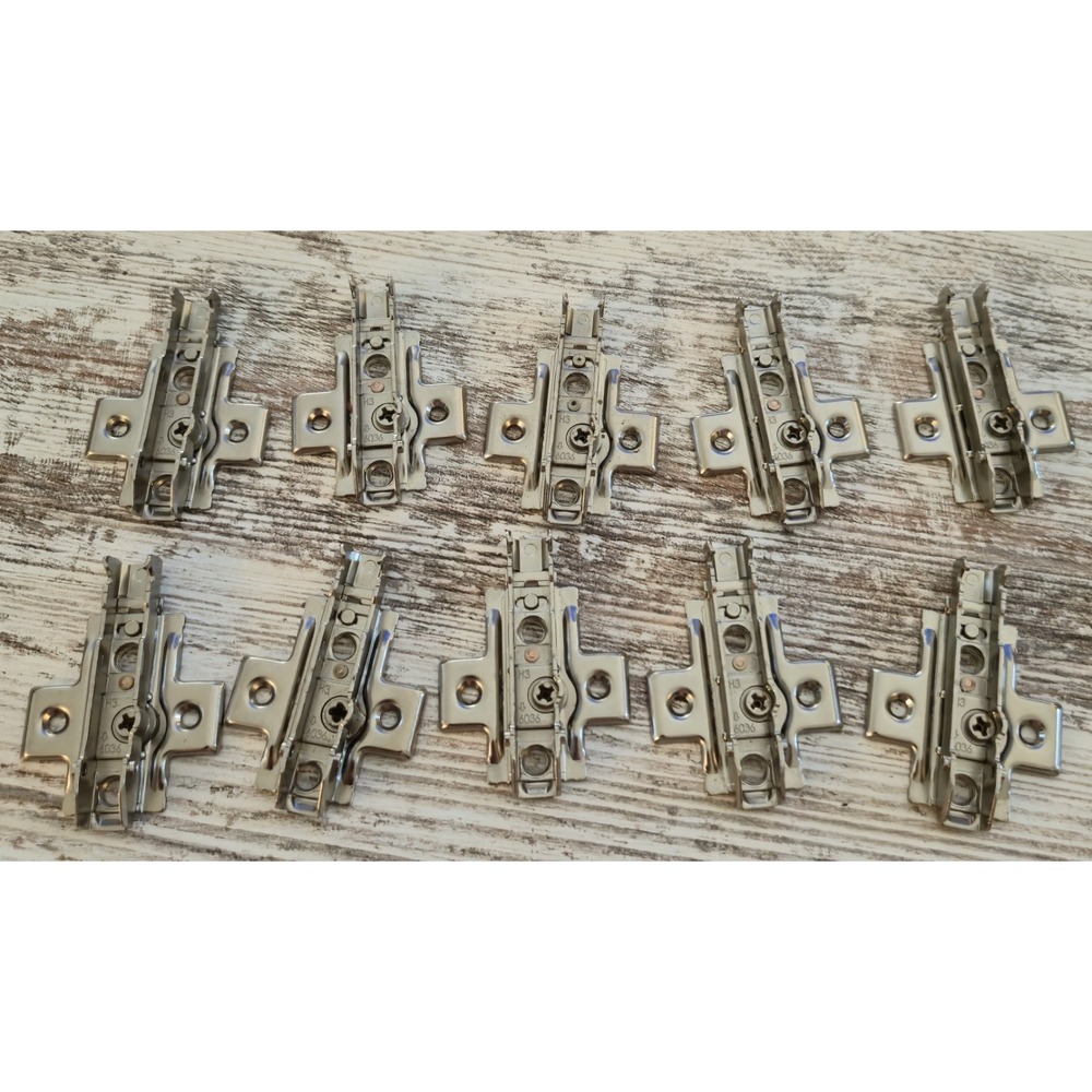 Lot of 10 LAMP SUS 304 Stainless Steel Concealed Cabinet Hinges Soft Close EU...